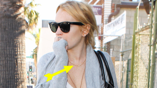 Lindsay Accused Of Stealing Necklace She's Been Wearing